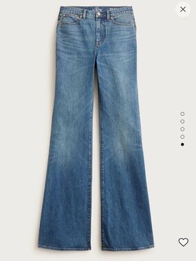 NWT J. Crew Vintage Flare Jeans in Kate Wash - Size 30